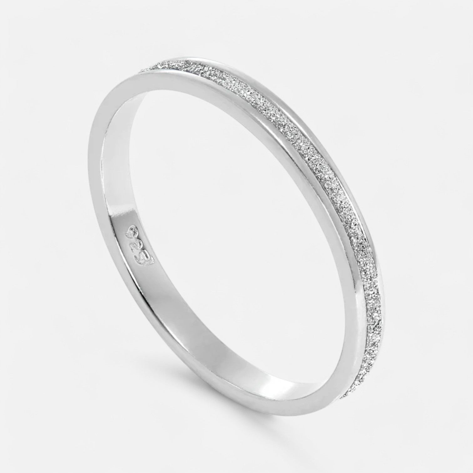 Bellyor | Women's Frosted Sterling Ring