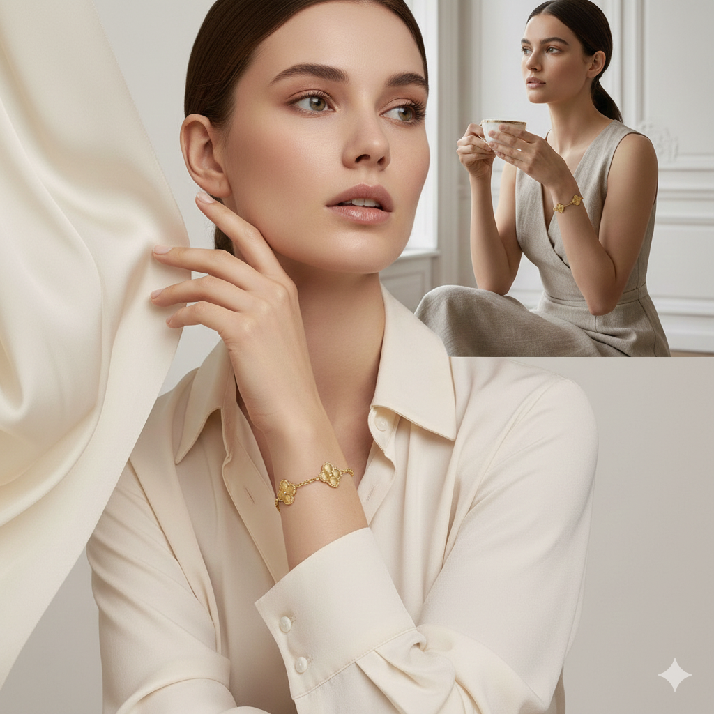 Bellyor | Women's Clover Bracelet