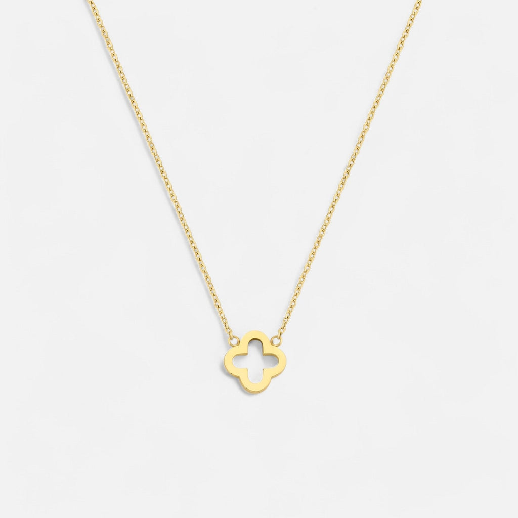 Bellyor | Women's Golden Classic Clover Pendant Necklace